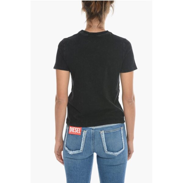 Diesel Vintage Effect T-REG-E4 Crew-neck T-Shirt - Image 2