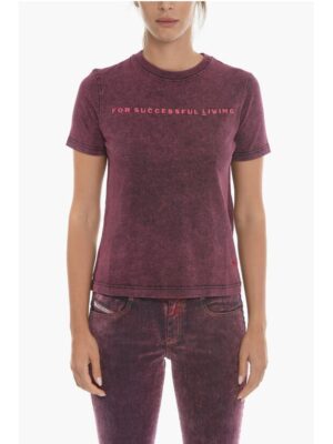 Diesel Vintage Effect T-REG-E4 Crew-neck T-Shirt
