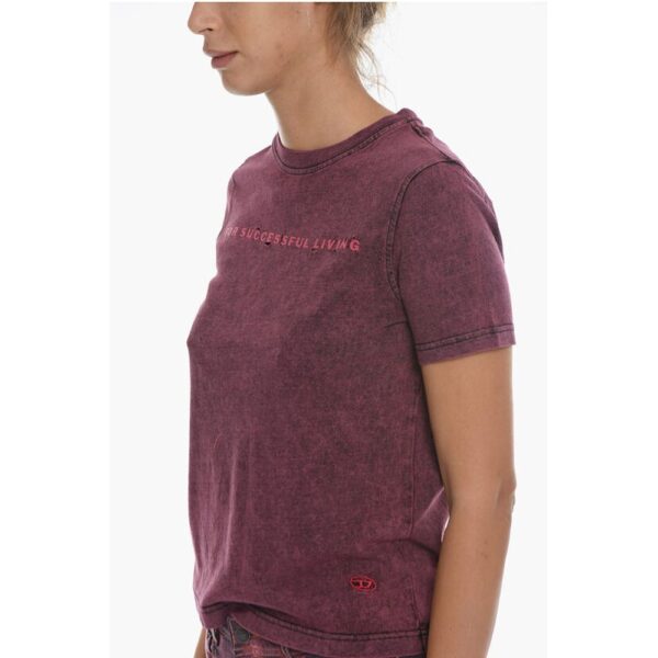 Diesel Vintage Effect T-REG-E4 Crew-neck T-Shirt - Image 3