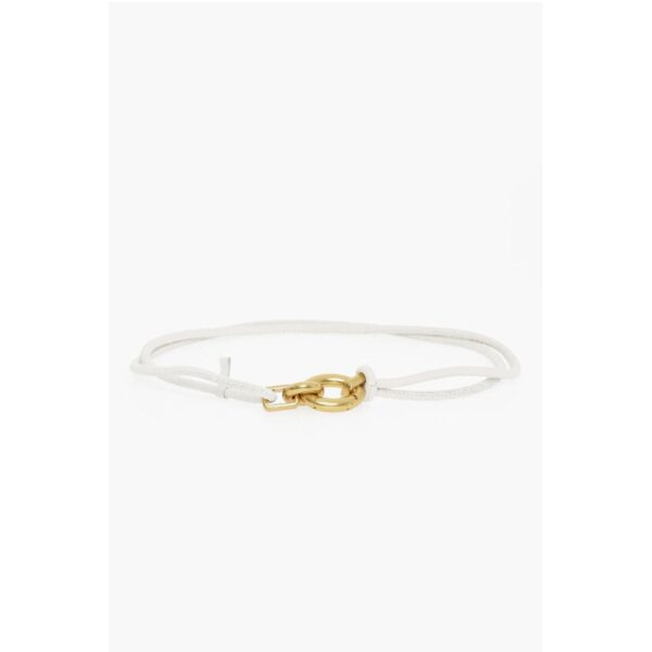 Bottega Veneta Calfskin Belt with Metal Closure
