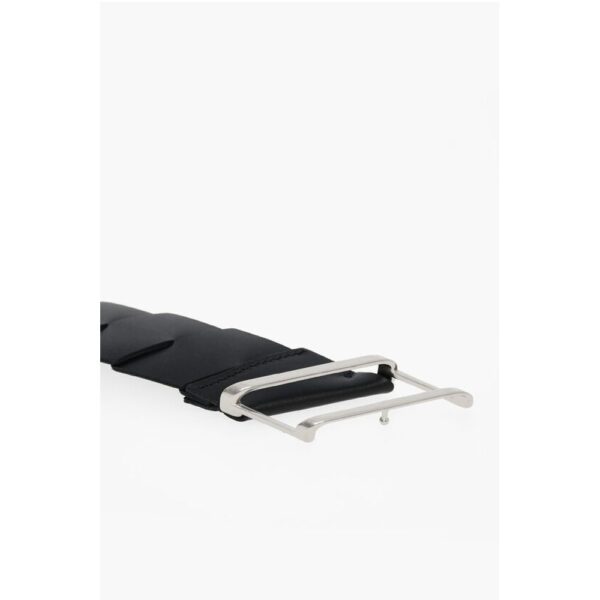 Bottega Veneta Calfskin FRENCH Belt with Decorative Buckle - Image 2