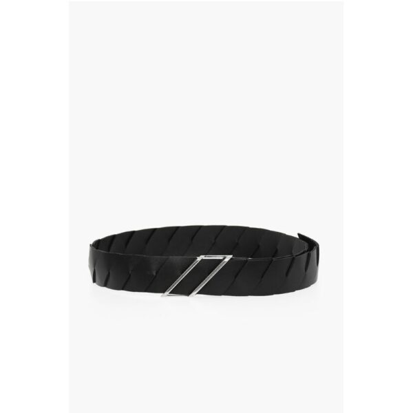 Bottega Veneta Calfskin FRENCH Belt with Decorative Buckle - Image 3