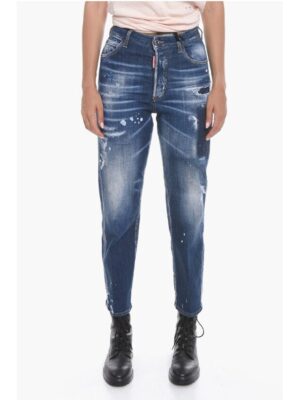 Dsquared² TWINPHONY Sketch Effect BOSTON FIT Denims 18cm