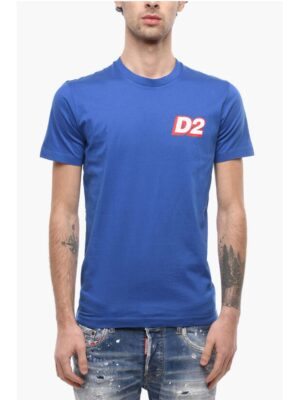 Dsquared² Plain T-shirt with D2 Print