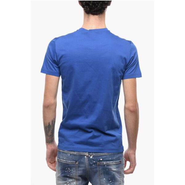 Dsquared² Plain T-shirt with D2 Print - Image 2