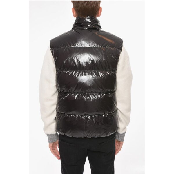 Dsquared² Nylon Down Vest Jacket with Logo - Image 2