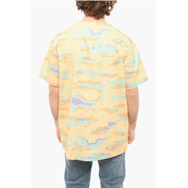 Bel Air Athletics V-neckline CAMO BASEBALL Shirt with Camouflage Motif - Image 2