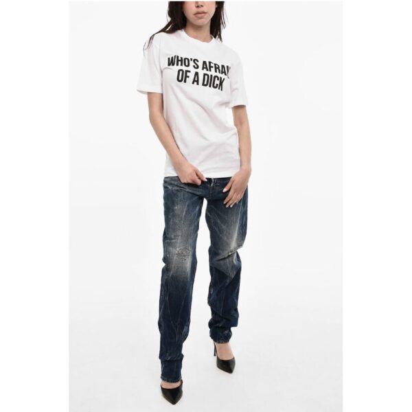 Dsquared² Renny-fitting T-shirt with Contrasting Print - Image 4