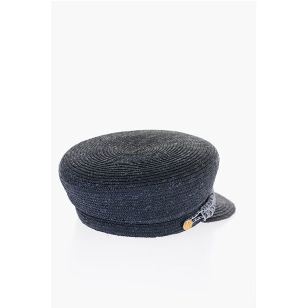 Maison Michel Straw ABBY Peaked Hat - Image 3