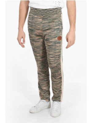 Palm Angels MISSONI Contrasting Band Knitted Pants