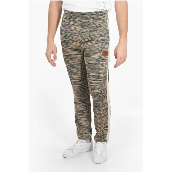 Palm Angels MISSONI Contrasting Band Knitted Pants