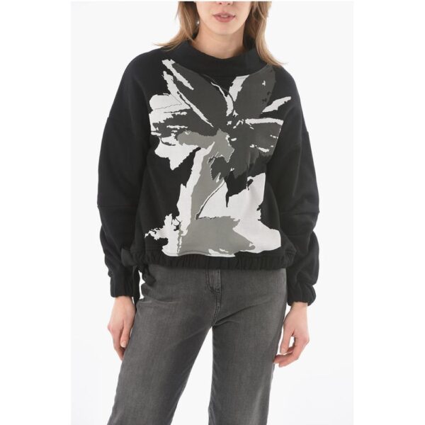 Ixos Drawstring Waist Printed CITRONELLAX Sweatshirt
