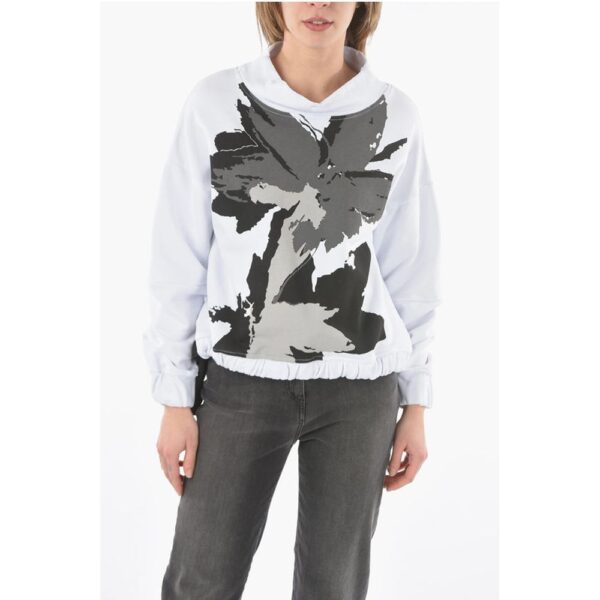Ixos Drawstring Waist Printed CITRONELLAX Sweatshirt