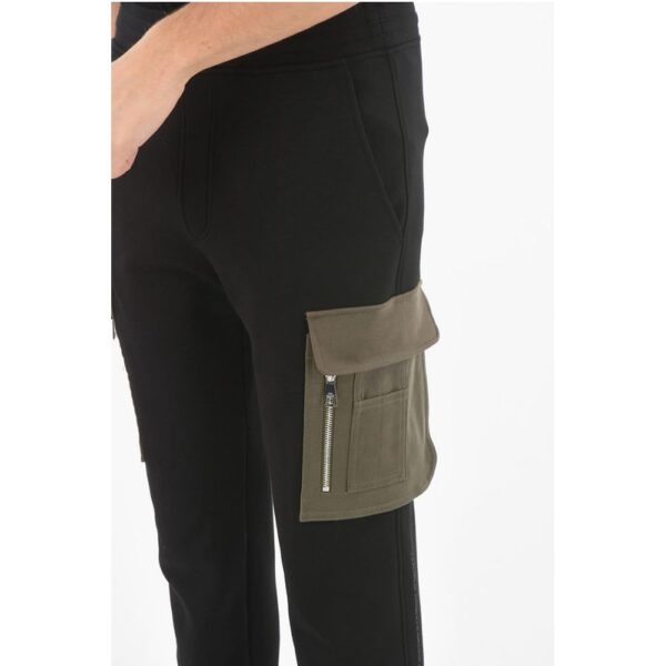 Neil Barrett Low Waist Skinny Fit Cargo Joggers - Image 3