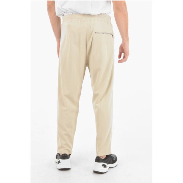 Neil Barrett Regimental Striped LOOSE EXTRA LOW RISE Sweatpants - Image 2