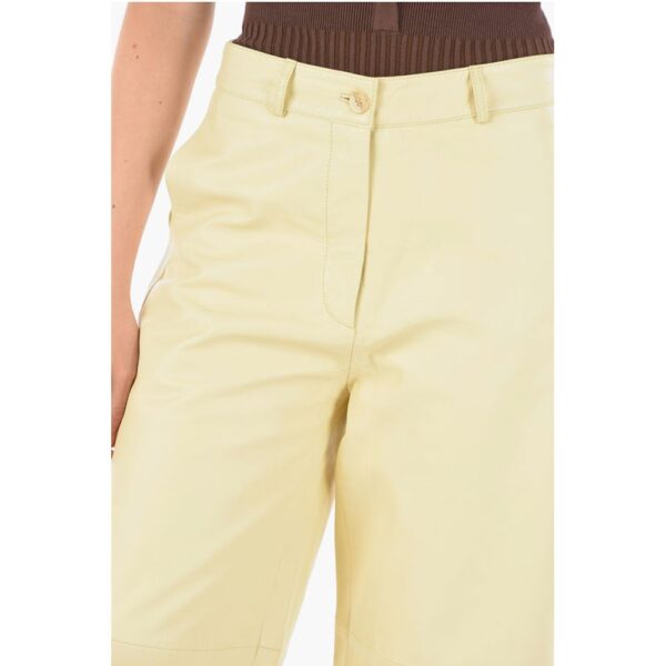 Holzweiler Wide Leg CELICE Leather Pants - Image 3