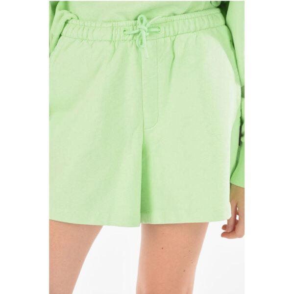 Holzweiler Elastic Wastband Cotton Shorts with Drawstring - Image 3