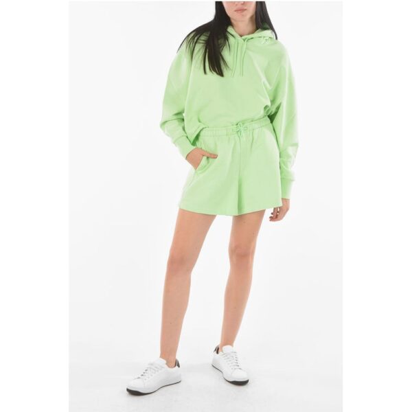 Holzweiler Elastic Wastband Cotton Shorts with Drawstring - Image 4