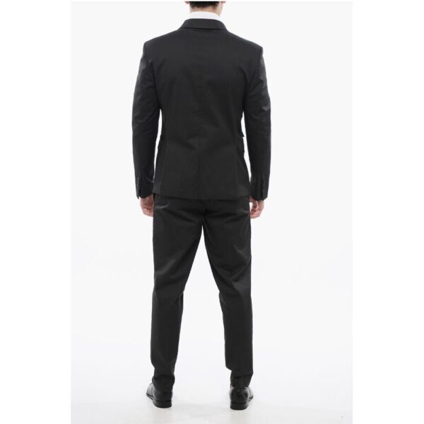 Neil Barrett 3-Pocketed Tech Cotton Suit with Notch Lapel - Image 4