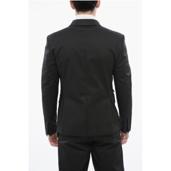 Neil Barrett 3-Pocketed Tech Cotton Suit with Notch Lapel - Image 5