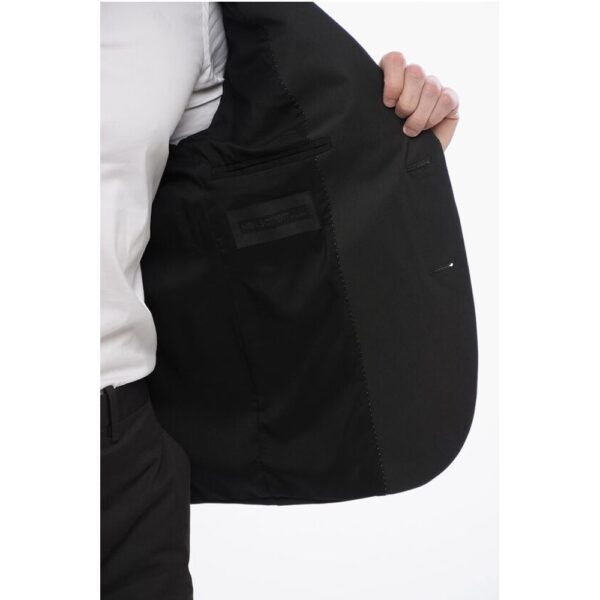Neil Barrett 3-Pocketed Tech Cotton Suit with Notch Lapel - Image 6