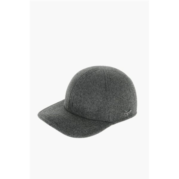 Ermenegildo Zegna Wool Hat with Leather Inner - Image 3