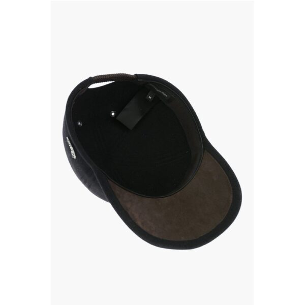 Ermenegildo Zegna Wool Hat with Leather Inner - Image 5