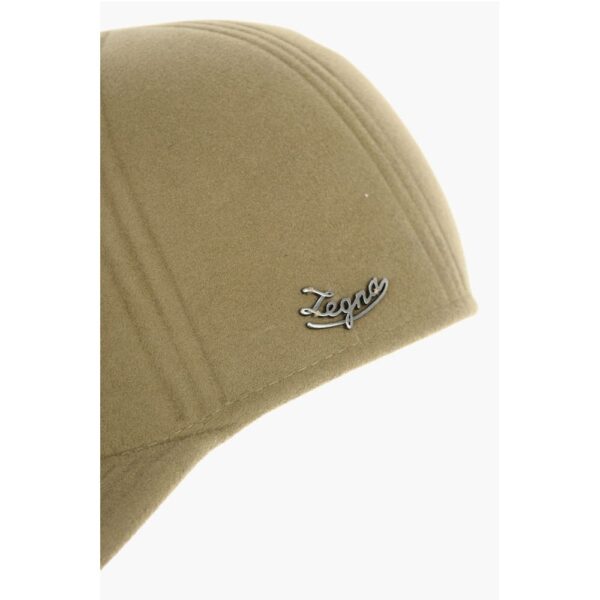Ermenegildo Zegna Wool Hat with Leather Inner - Image 4