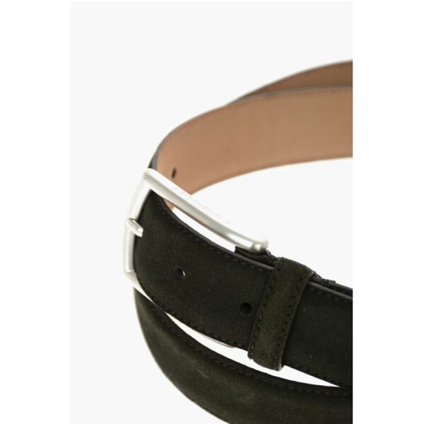 Ermenegildo Zegna 30mm suede leather belt - Image 2