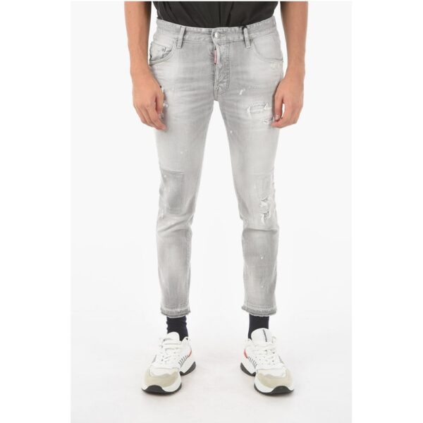 Dsquared² 16cm Distressed SKATER Jeans