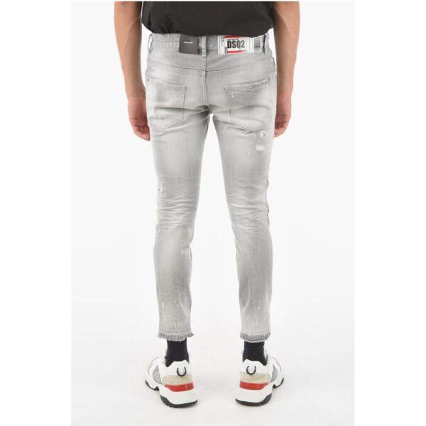 Dsquared² 16cm Distressed SKATER Jeans - Image 2