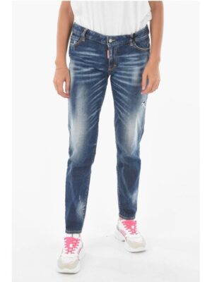 Dsquared² Regular Waist Skinny Fit Jeans