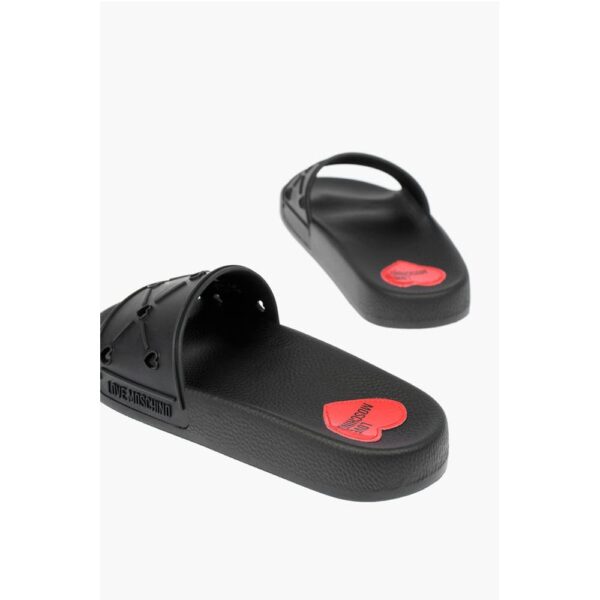 Moschino LOVE rubber slides - Image 2