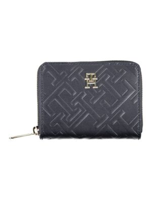 Tommy Hilfiger Blue Polyethylene Women Wallet