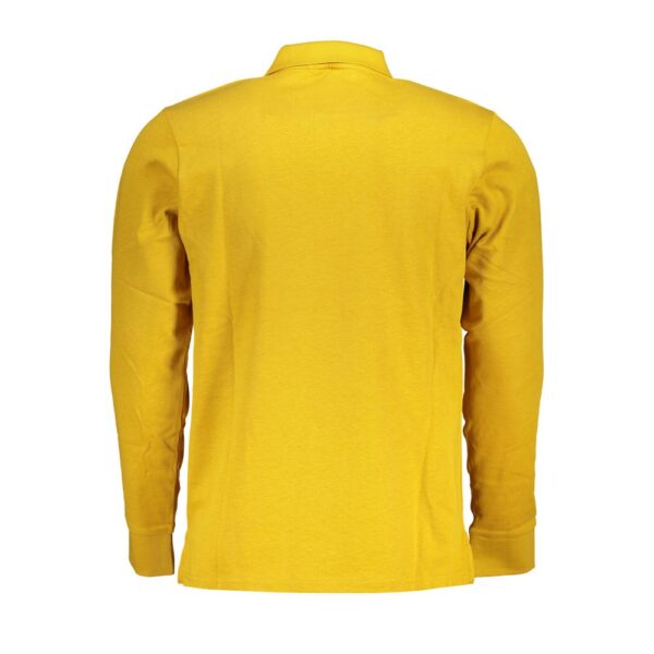 U.S. Grand Polo Classic Yellow Cotton Polo with Embroidery - Image 2