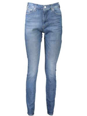 Tommy Hilfiger Blue Cotton Jeans & Pant