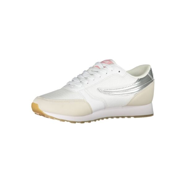 Fila Sleek Silver Accented Sports Sneakers - Image 3