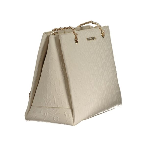 Valentino Bags White Polyethylene Handbag - Image 3