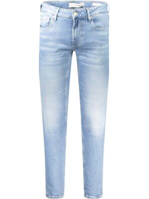 Guess Jeans Light Blue Cotton Men Jeans
