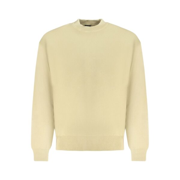 Hugo Boss Beige Cotton Men Sweater