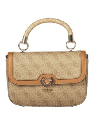 Guess Jeans Beige Polyethylene Women Handbag