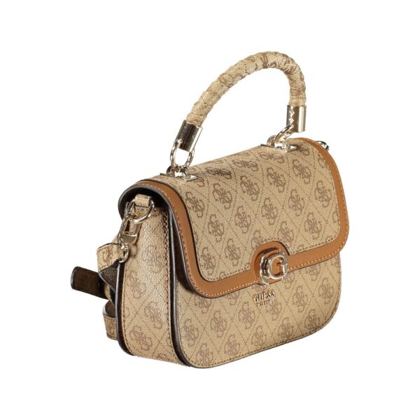 Guess Jeans Beige Polyethylene Women Handbag - Image 3