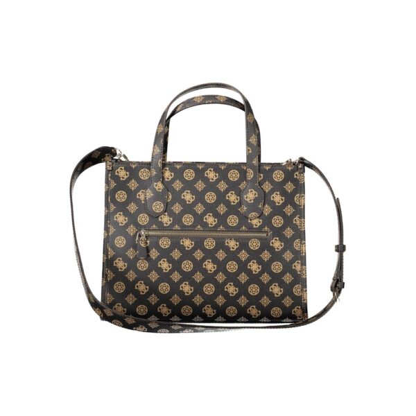Guess Jeans Brown Polyethylene Women Handbag - Image 2