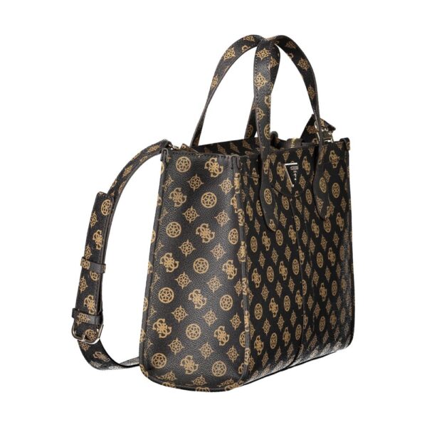 Guess Jeans Brown Polyethylene Women Handbag - Image 3