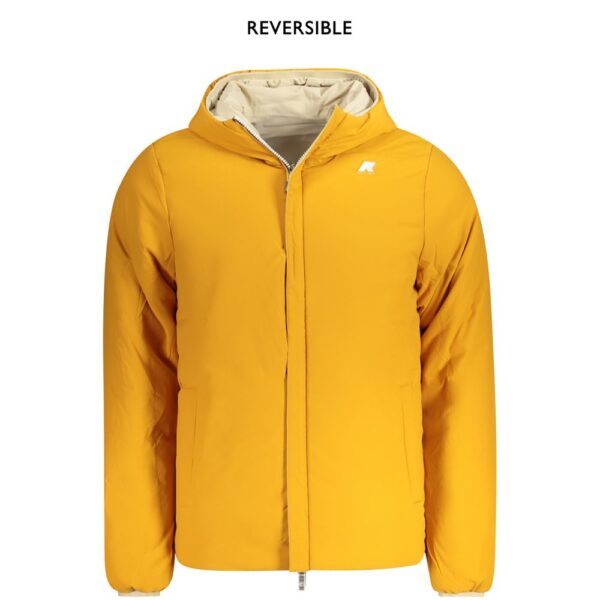 K-WAY Beige Nylon Men Jacket - Image 3