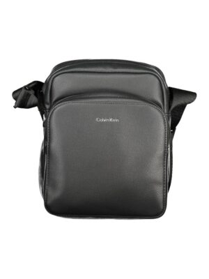 Calvin Klein Black Polyester Men Shoulder Bag