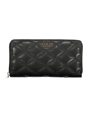 Guess Jeans Black Polyethylene Women Wallet