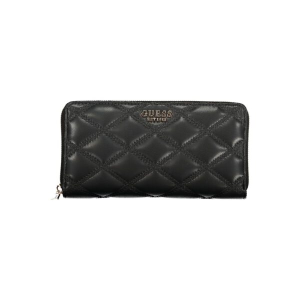 Guess Jeans Black Polyethylene Women Wallet