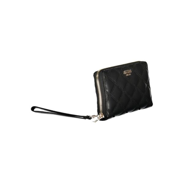 Guess Jeans Black Polyethylene Women Wallet - Image 3