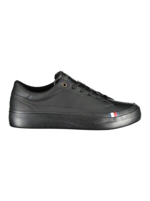 Tommy Hilfiger Black Polyethylene Men Sneaker